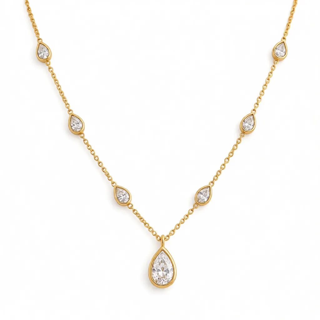 Pear Diamond Chain