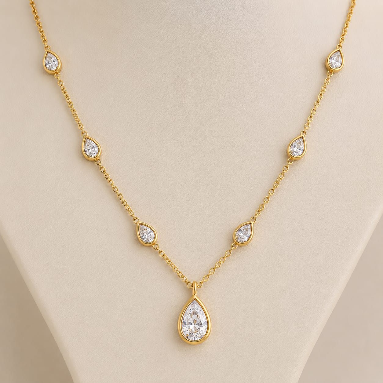 Pear Diamond Chain